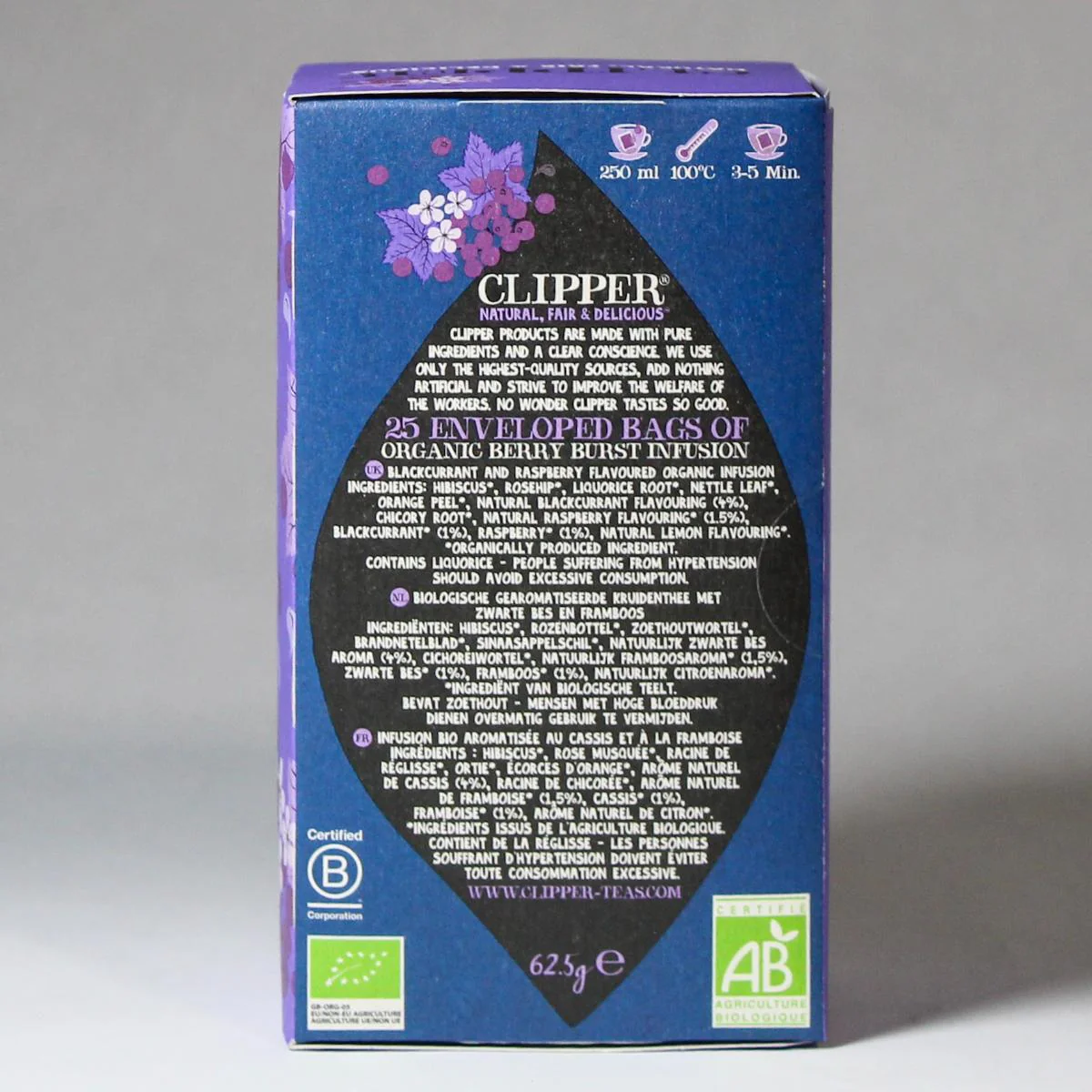 Clipper Organic Berry Burst Tea - Image 3