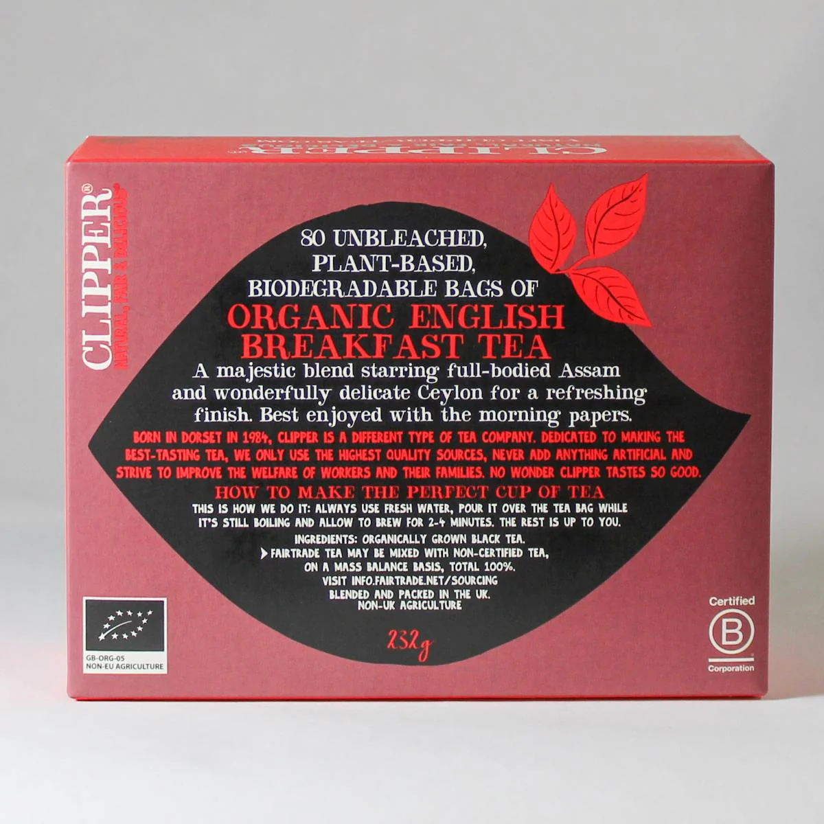 Clipper Organic English Breakfast Tea - Image 3
