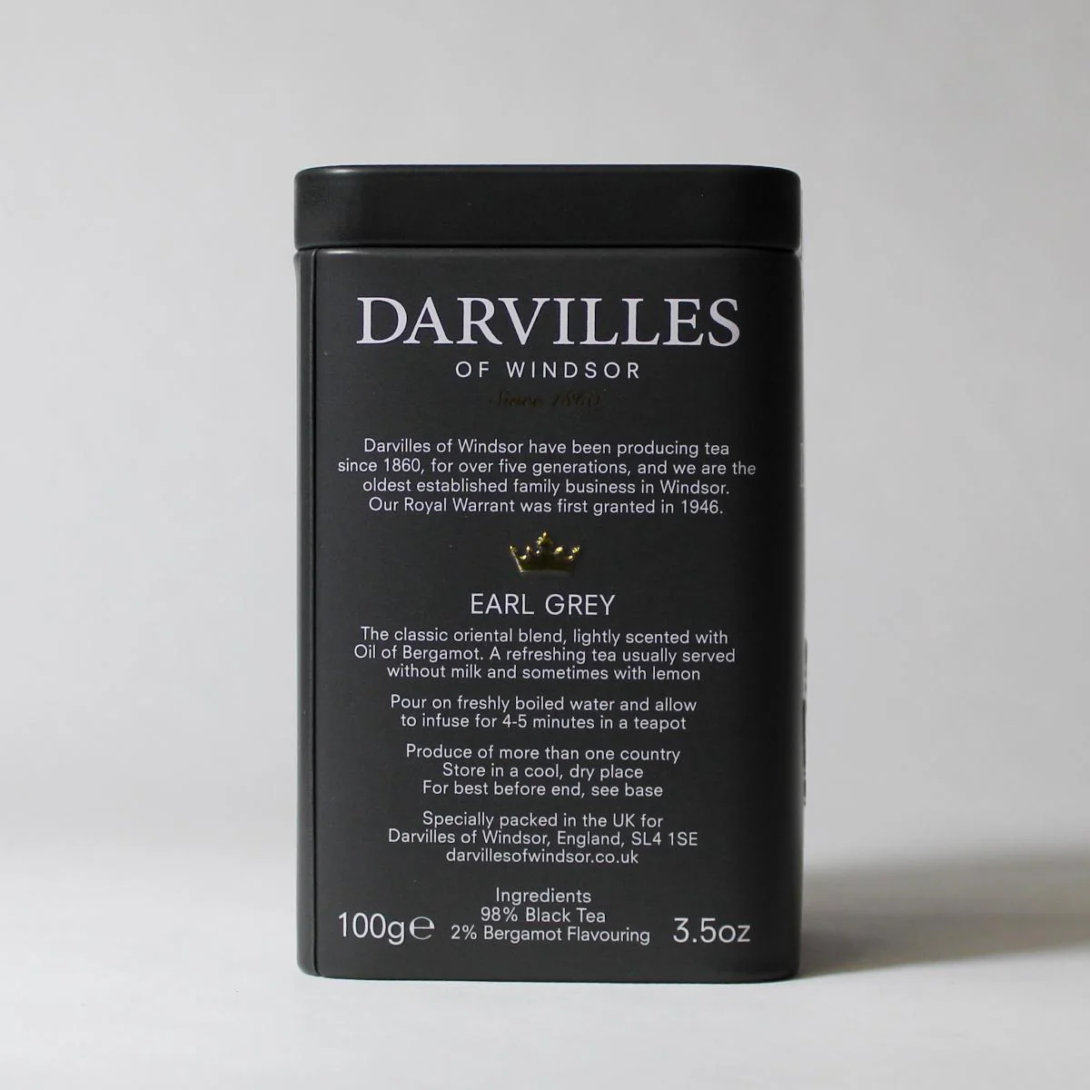 Darvilles of Windsor Earl Grey Loose Tea - Image 3