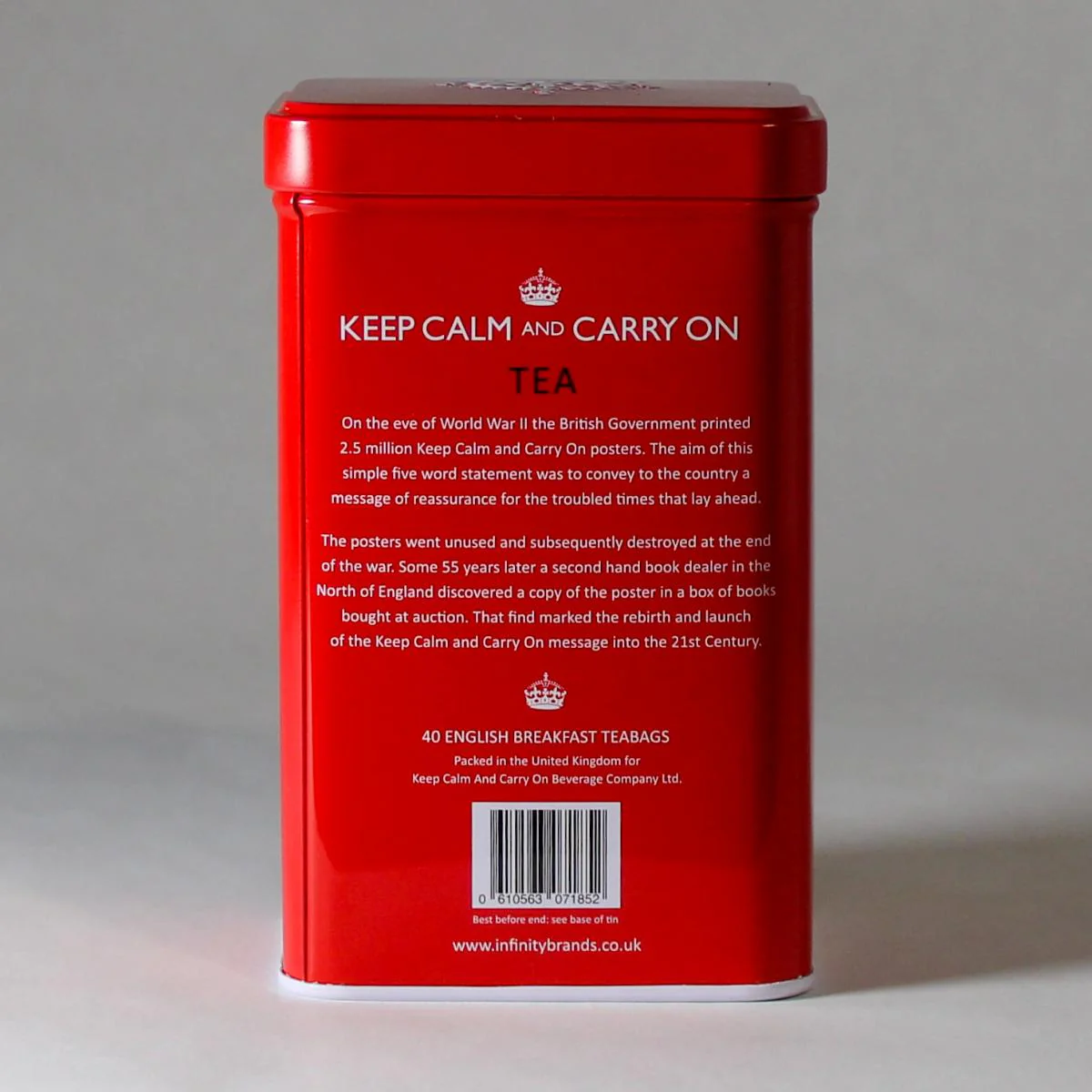 Keep Calm and Carry On Red Tea - Image 3