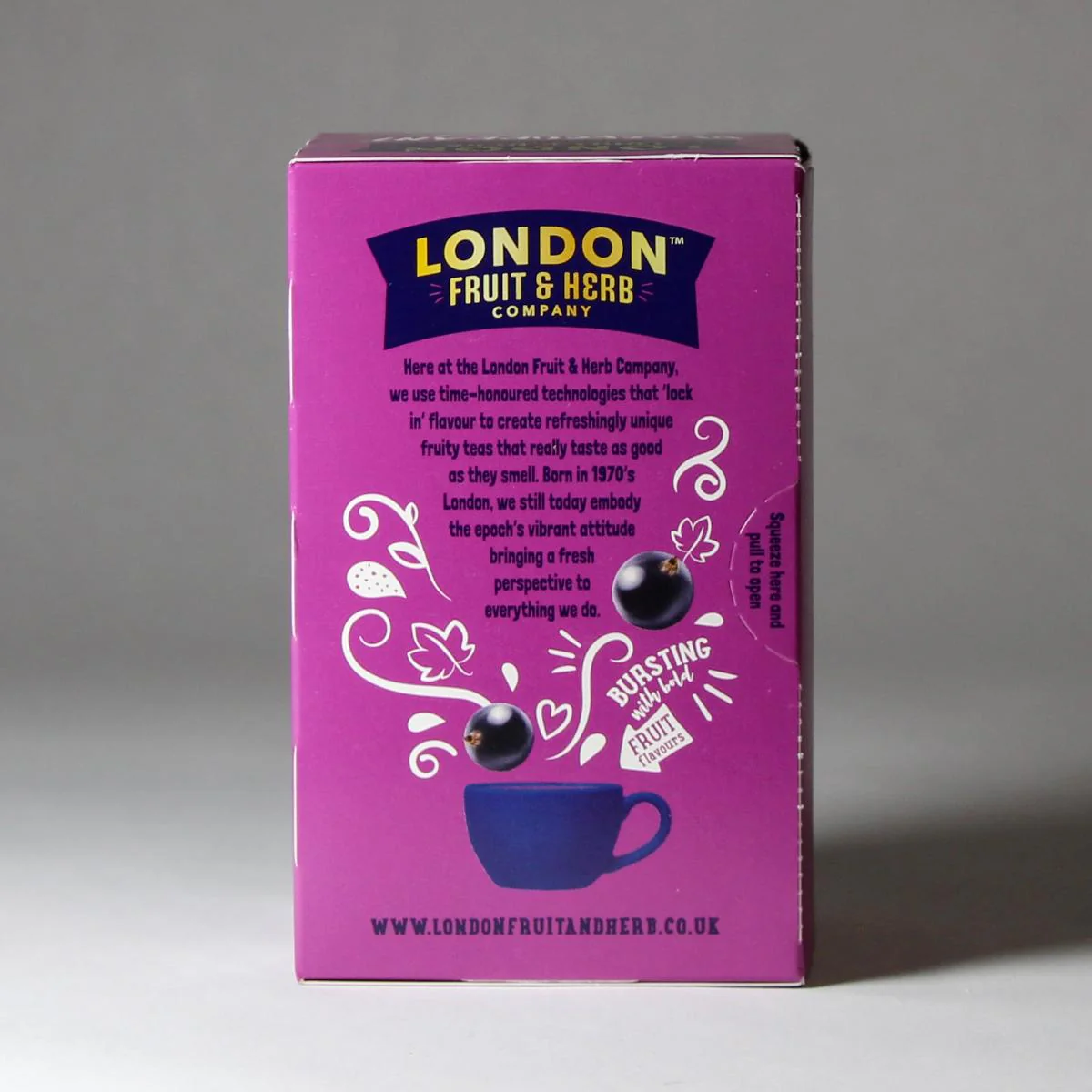 London Fruit & Herb Blackcurrant Tea - Image 5