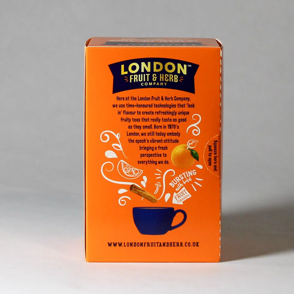London Fruit & Herb Spiced Orange Tea - Image 3