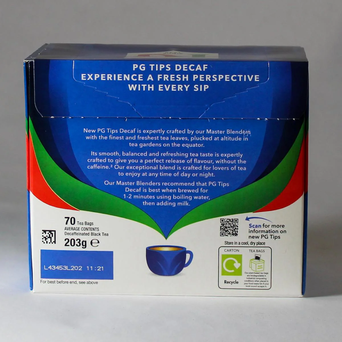 PG Tips Decaffeinated Tea - Image 3